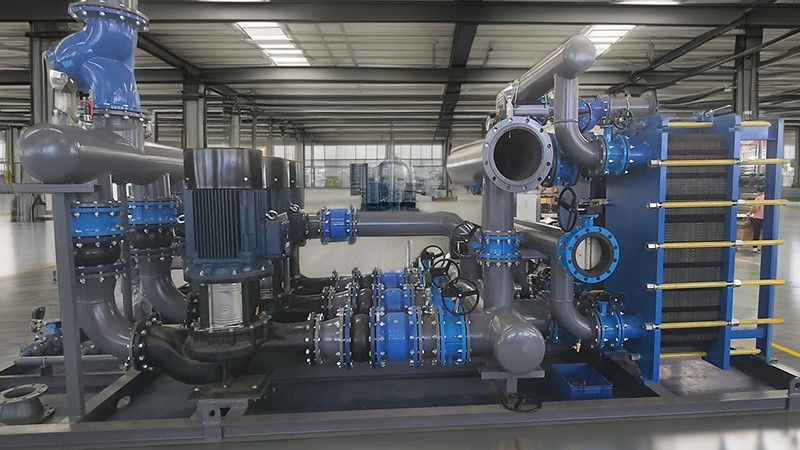 High-efficiency plate heat exchanger High-efficiency plate heat exchanger